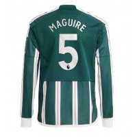 Echipament fotbal Manchester United Harry Maguire #5 Tricou Deplasare 2023-24 maneca lunga